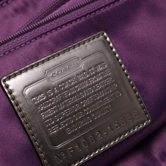 Coach Poppy Tartan Plaid Glam Tote Bag, New without Tag, Never worn - Picture 8 of 14